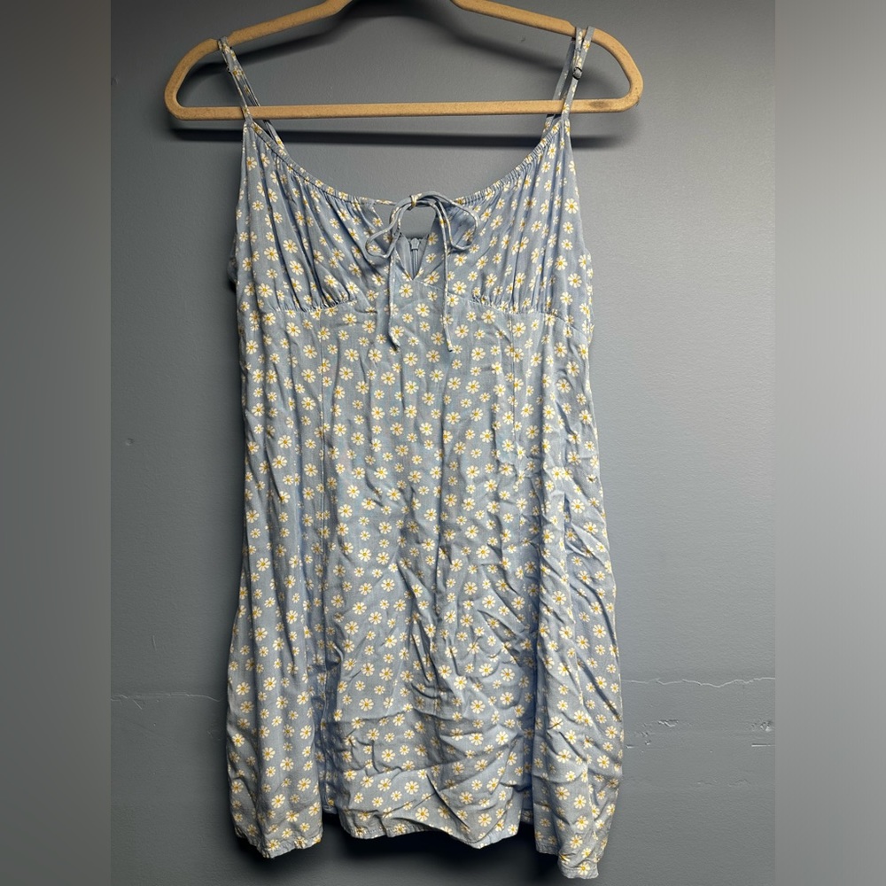 Tie front dress